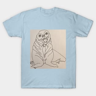 ARSTees Cartoon Bert Kreischer Baby Walrus T-Shirt